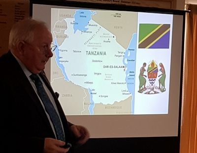 Lunchtime talk: Peter Warr, Team Tanzania