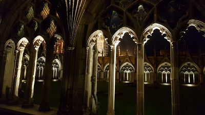 Cathedral cloisters