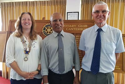 New member Raj Dasan inducted