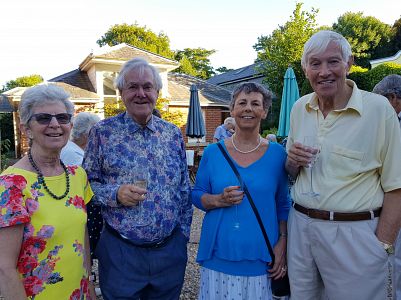 Another American supper enjoyed by Rotarians