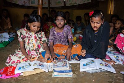 Rohingya children