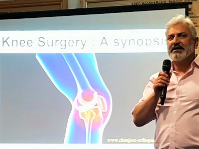 Evening talk: Surgeon Chan Jeer, ‘Dodgy knees’