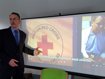 Lunchtime talk: Charles Marshall, British Red Cross