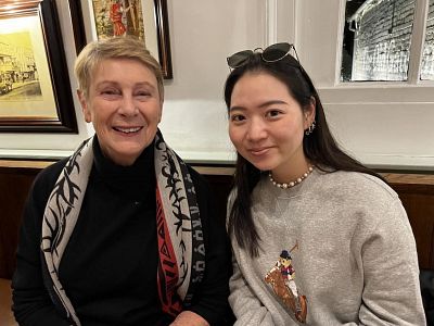 Rotary family: visit by Rotex member from Japan