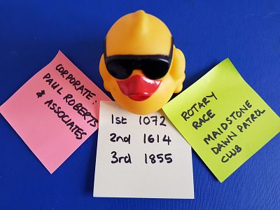 Duck Race 2018 - Winners