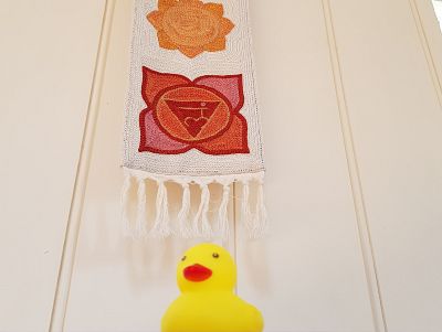 Duck travels: At the yoga studio