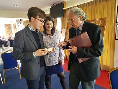 George and Bethany talk to Rtn Robert Temple about the latest car design from Team Evolve.