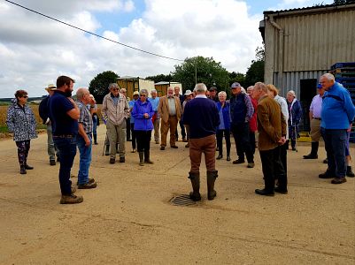 Members' outing: Spinach farm in Ickham