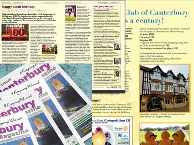 We're in CommunityAd AND our District magazine