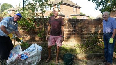 Clearing for crocuses: Polio awareness