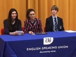 English Speaking Union’s Public Speaking Competition 2017