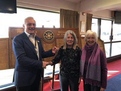 New Member Vivienne Hird inducted