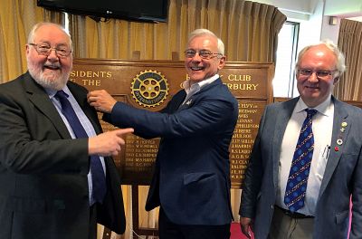 New Member Jim Gascoyne inducted