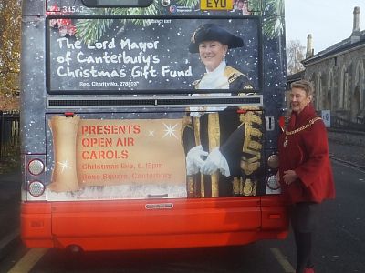 Lord Mayor of Canterbury 'on the buses'