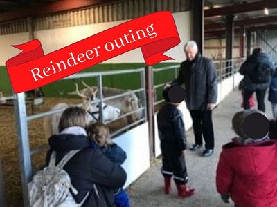 St. Nicholas school outing to see reindeer