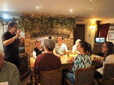 MGSE visit to Shepherd Neame brewery