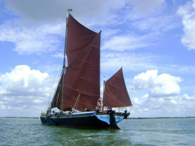 A Thames Sailing Barge