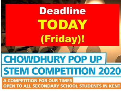 Deadline Today! Popup Competition