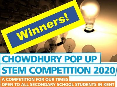 Pop Up STEM Competition 2020 - winners!