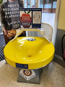 The Wishing Well at Tesco Metro in Canterbury.