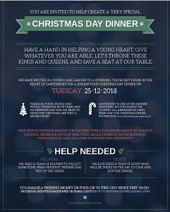 The Canterbury Christmas Dinner - for care leavers